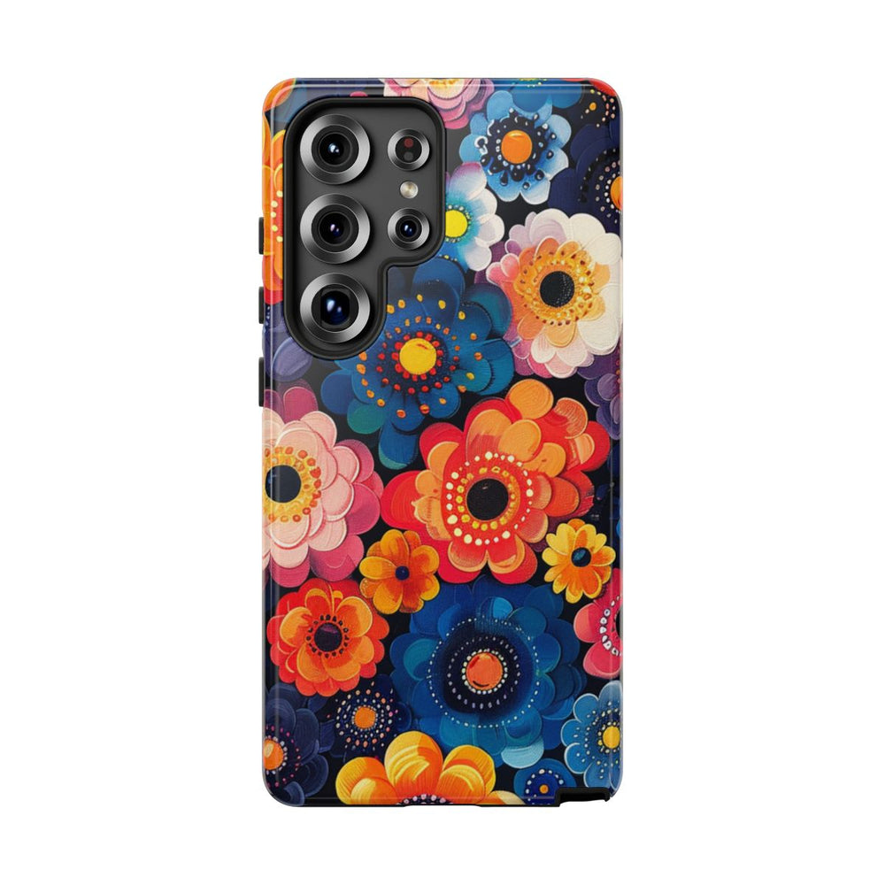 Levendig Abstract Bloemenpatroon