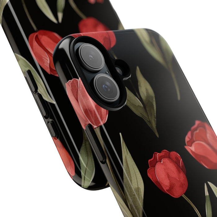 Rode Tulp Bloemenpatroon