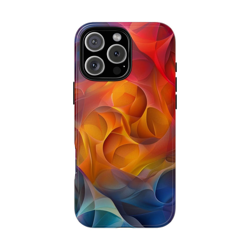 Kleurrijke Abstracte Vloeiende Vormen