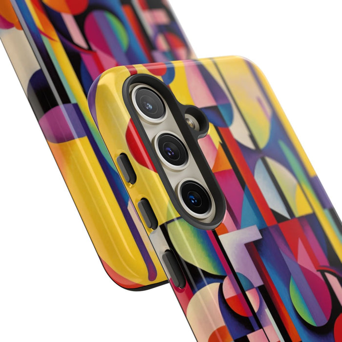 Abstracte Geometrische Vormen met Heldere Kleuren