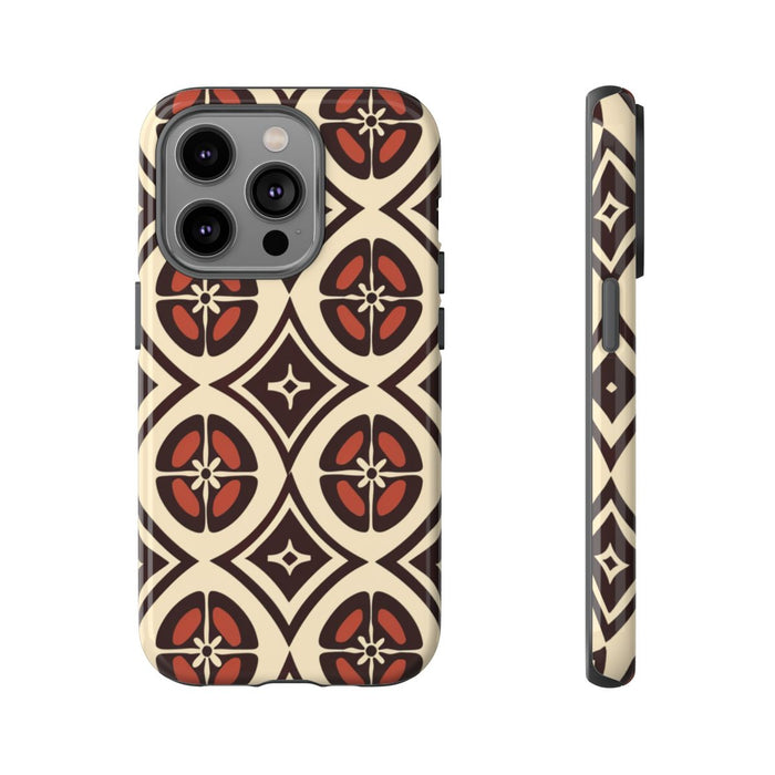 Geometrisch Bruin-Beige Patroon