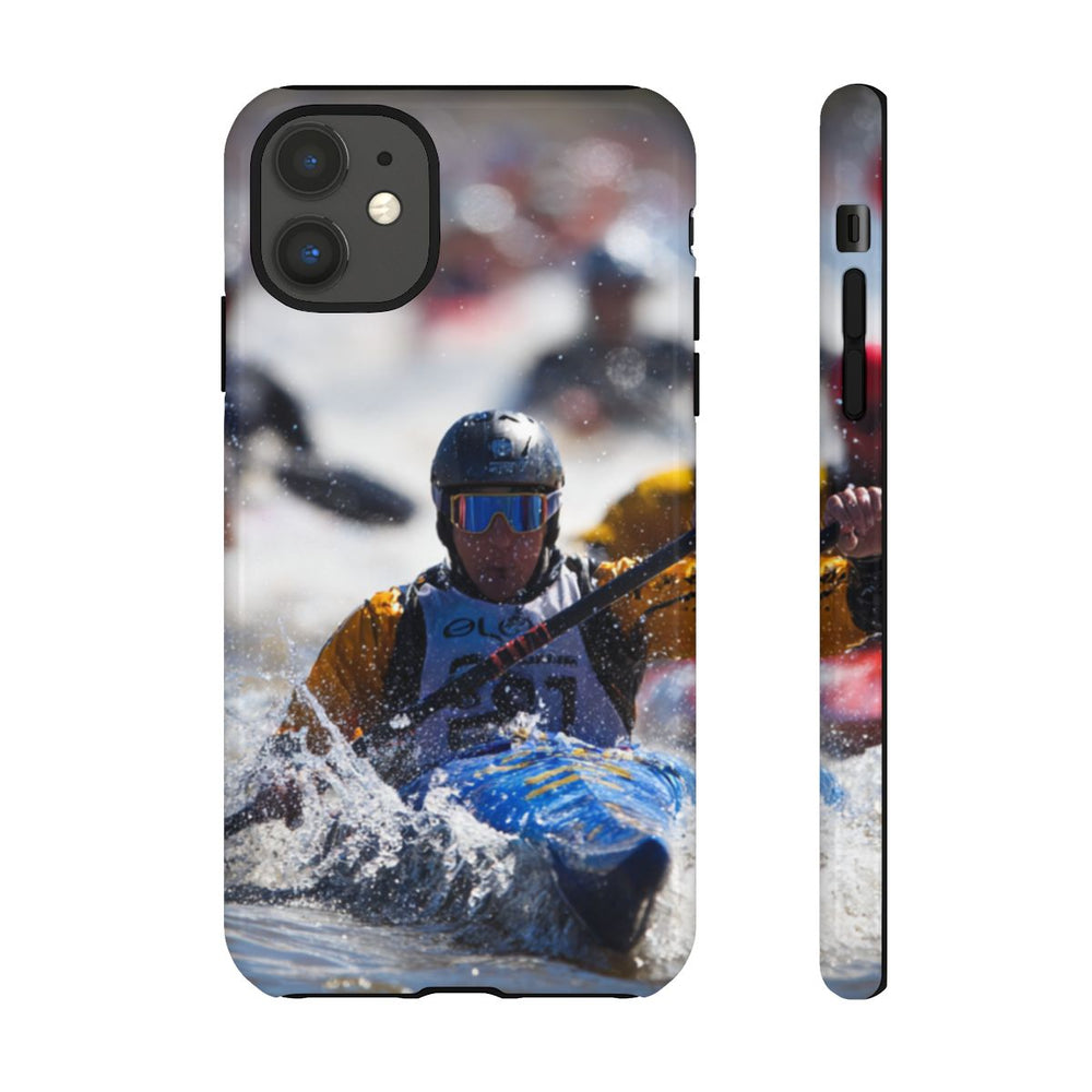 Kajakrace Actie Scène