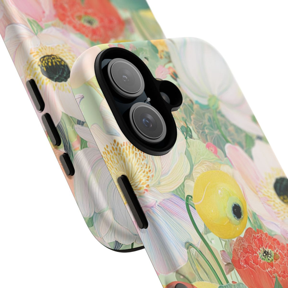 Lichte Pastelbloemen met Vogels