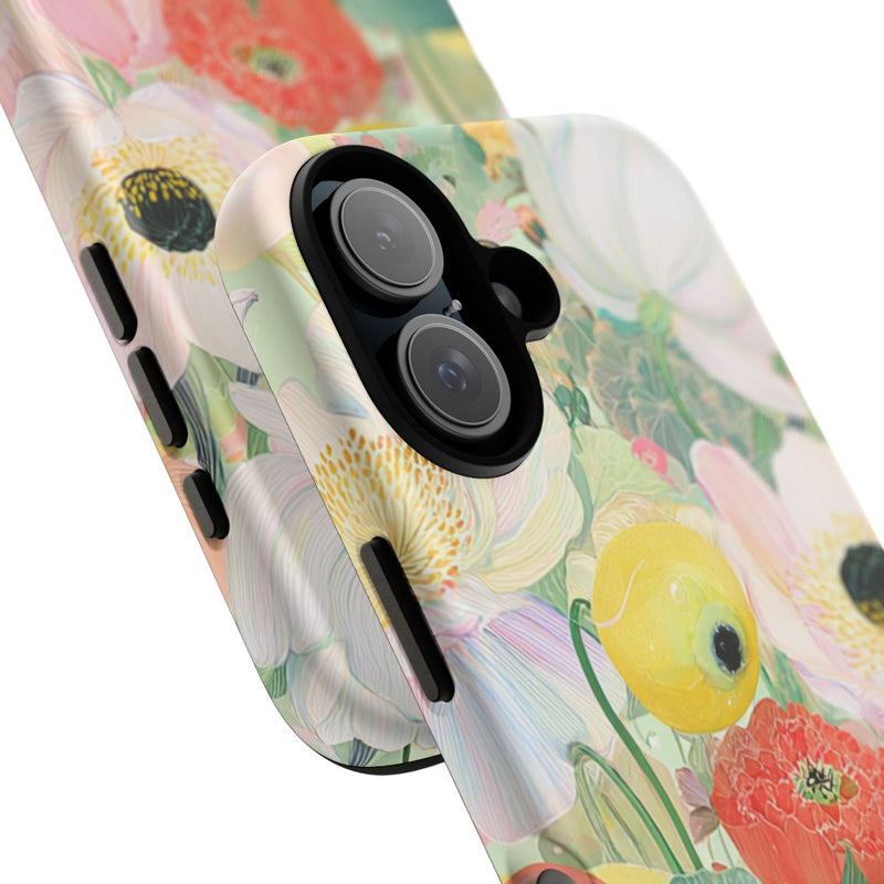 Lichte Pastelbloemen met Vogels