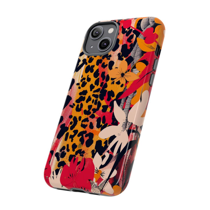 Abstracte Bloemen- en Dierenprint