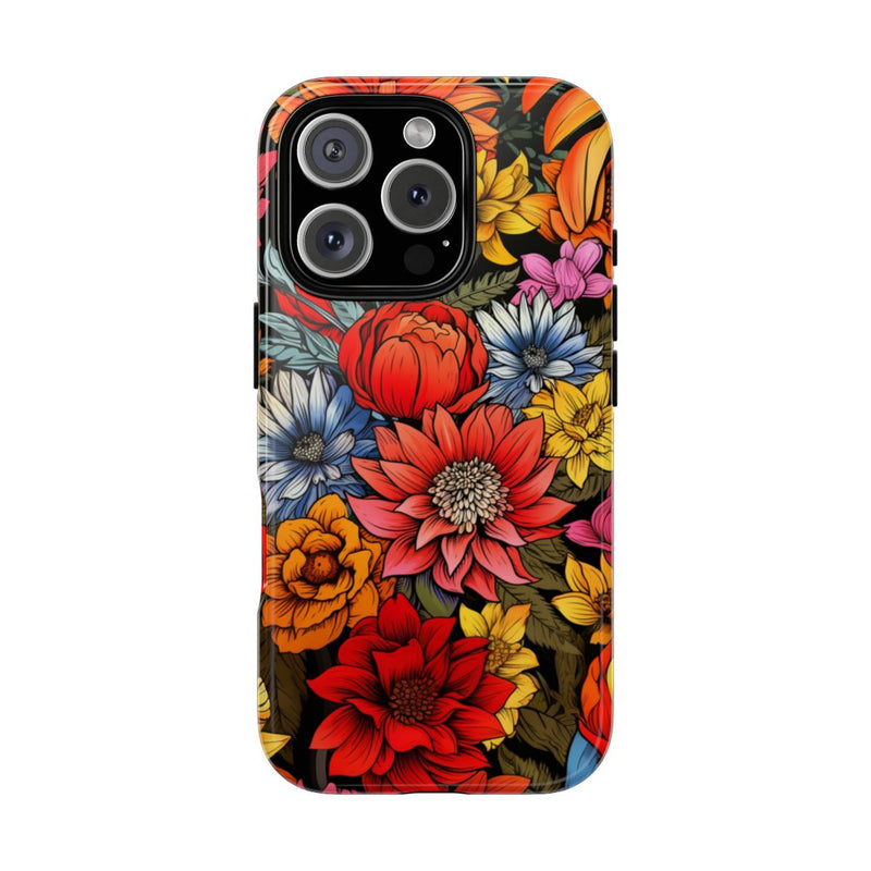 Levendig Bloemenpatroon