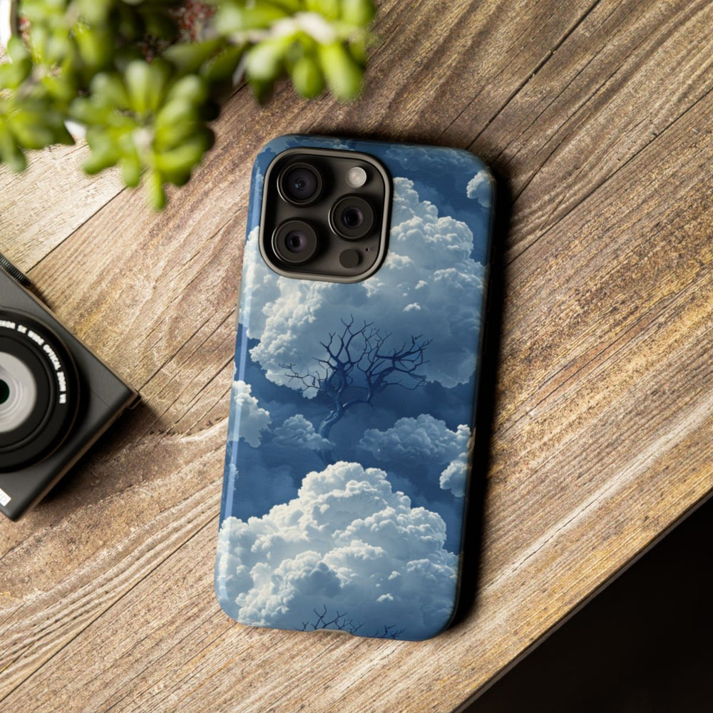3D Wolken en Boompatroon