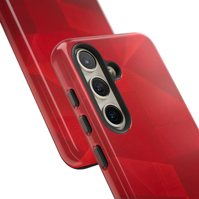 Rood Geometrisch Abstract Ontwerp
