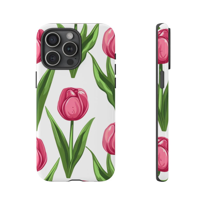 Roze Tulp Bloemenpatroon