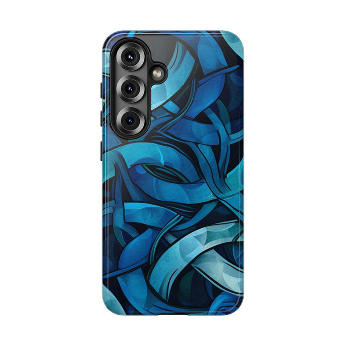 Blauw Keltisch Knoopmotief