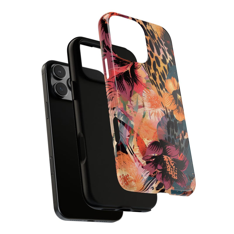 Abstracte Bloemen- en Dierenprint