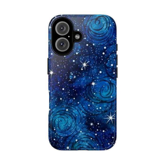 Blauw Sterrenstelsel Patroon