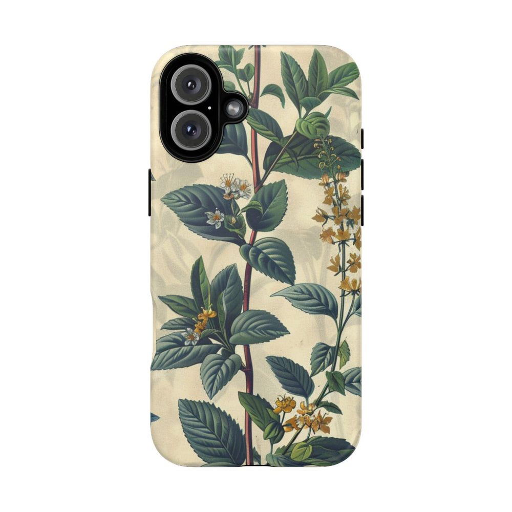 Vintage Botanisch Kruidenpatroon