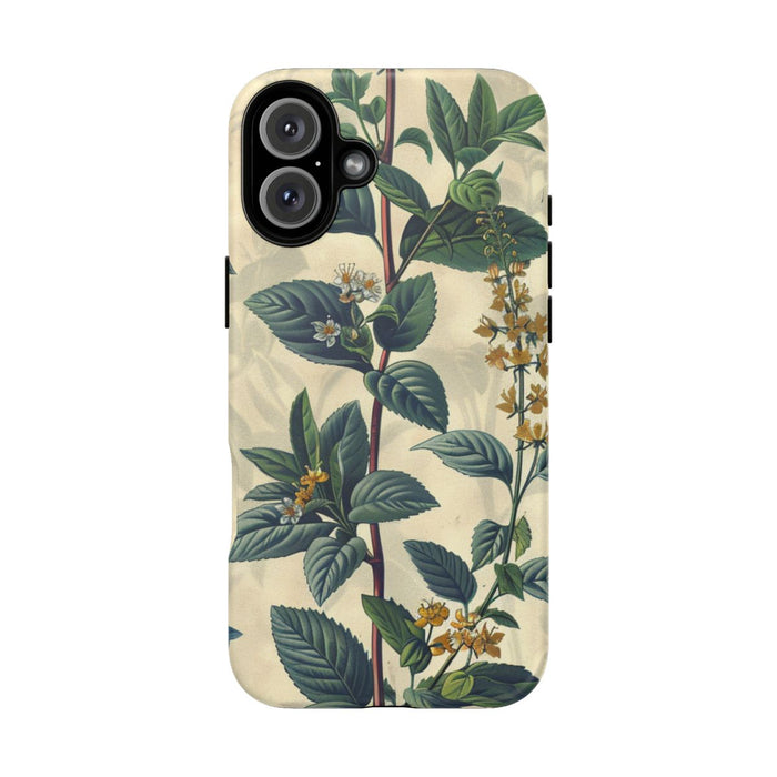Vintage Botanisch Kruidenpatroon