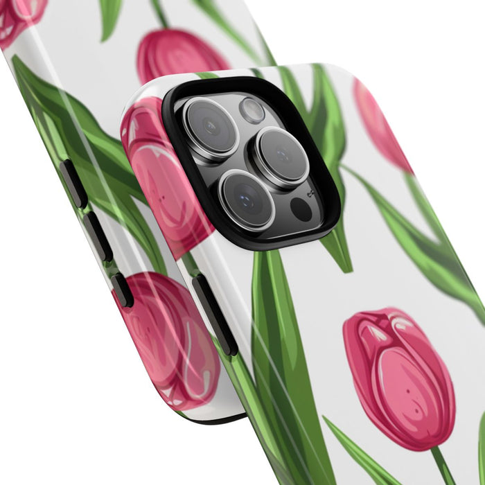 Roze Tulp Bloemenpatroon
