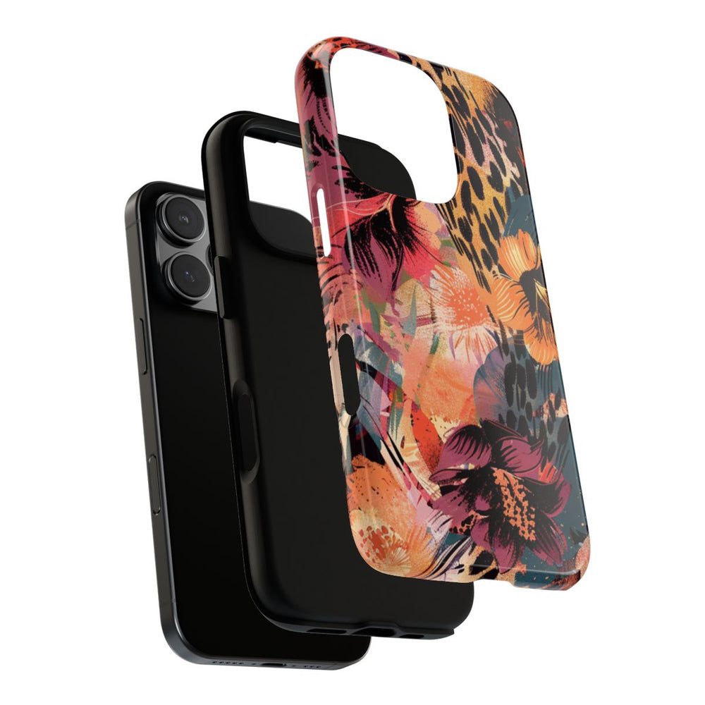 Abstracte Bloemen- en Dierenprint