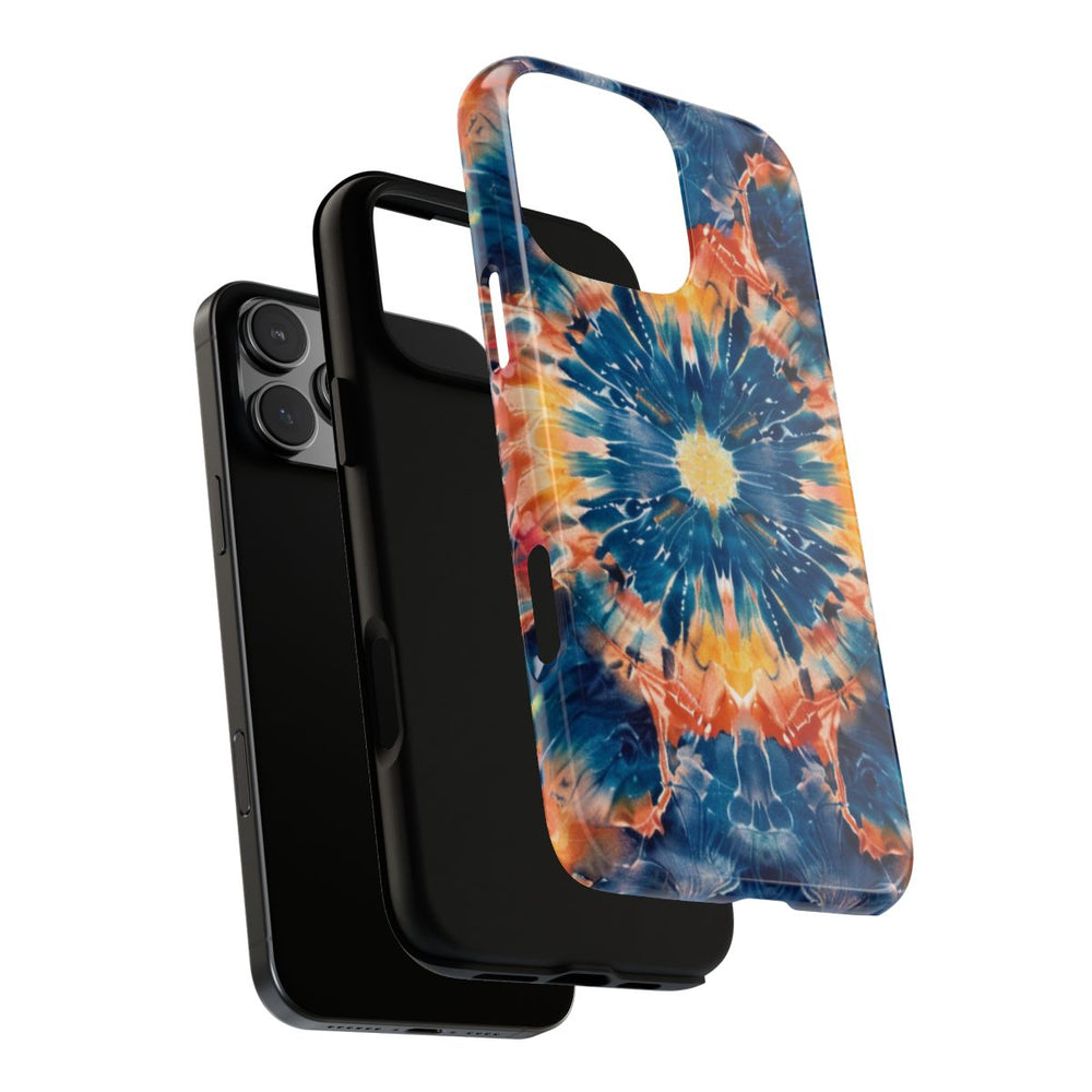 Vrolijk Tie-Dye Mandala Patroon