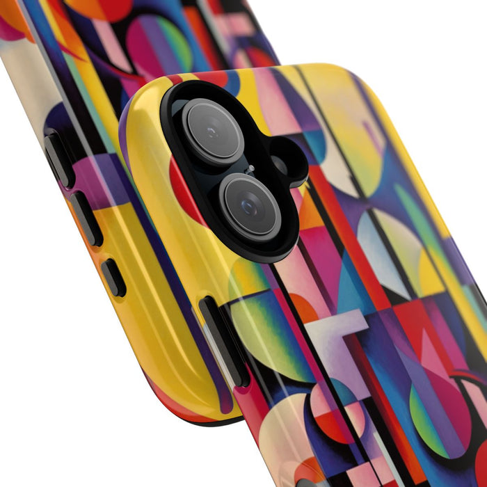 Abstracte Geometrische Vormen met Heldere Kleuren