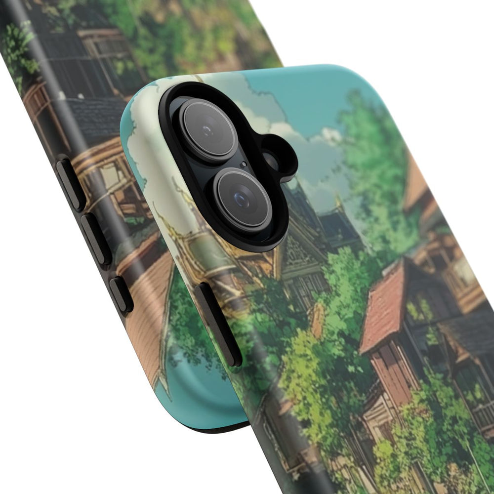 Kanaal met Traditionele Huizen en Boten