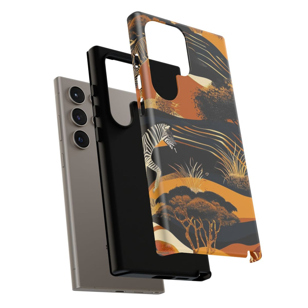 Abstract Afrikaans Savanne Zebra Patroon