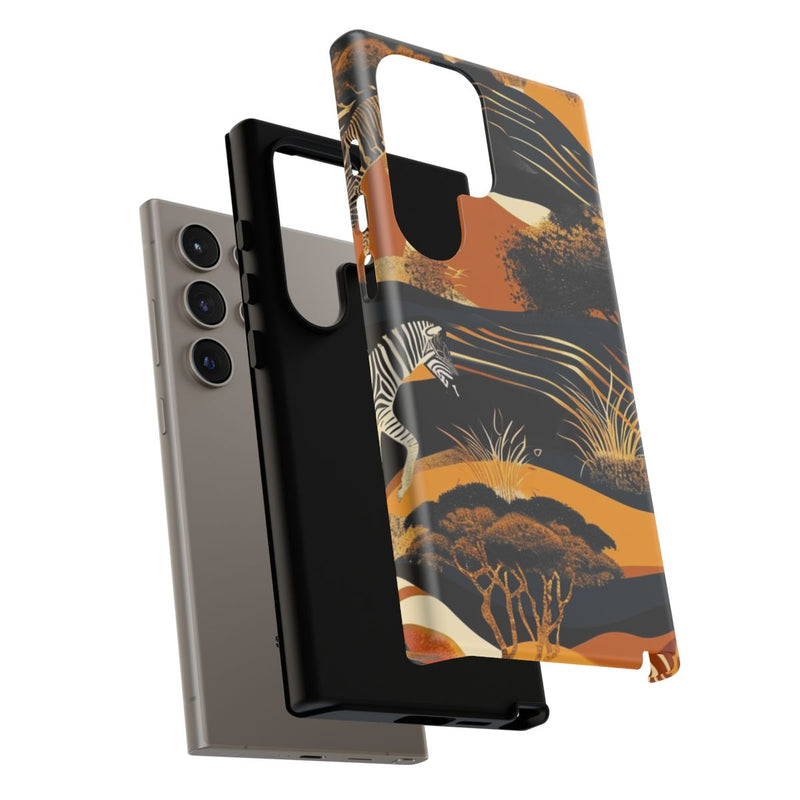 Abstract Afrikaans Savanne Zebra Patroon