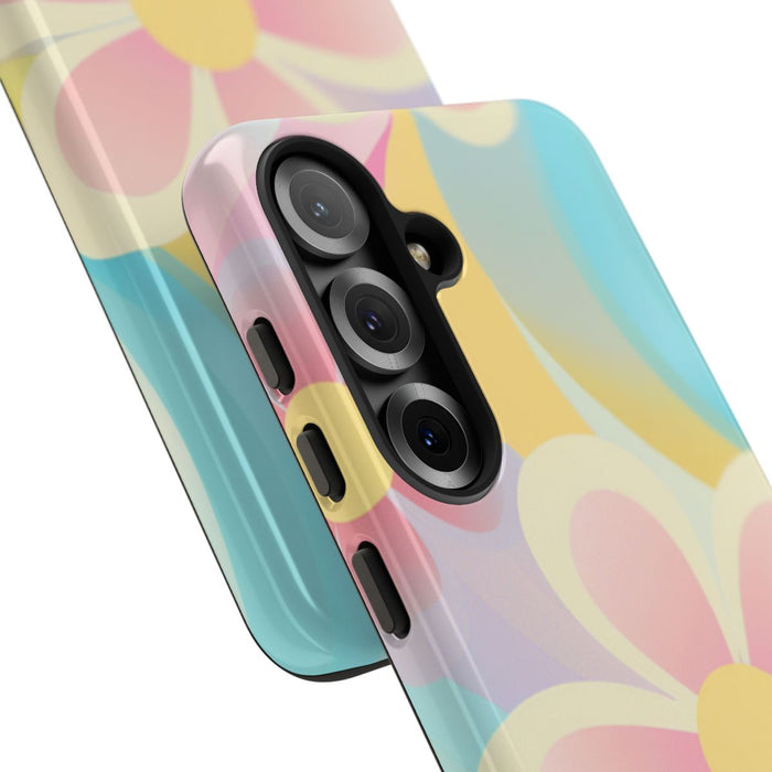 Pastel Groovy Bloemenpatroon