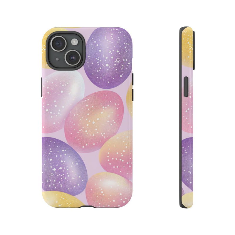 Pastelkleurige Glitter Paaseieren Patroon