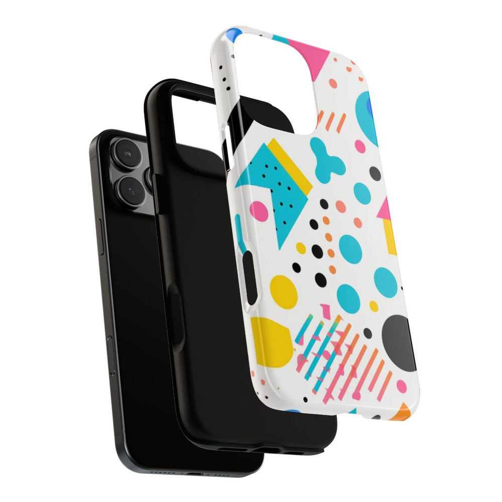 Kleurrijk Memphis Stijl Geometrisch Patroon