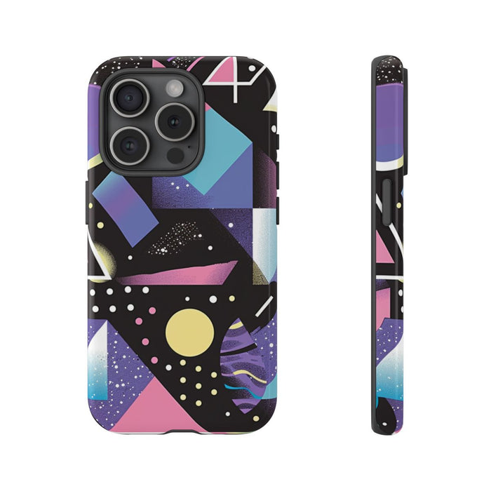 Geometrisch Vaporwave Abstract Patroon