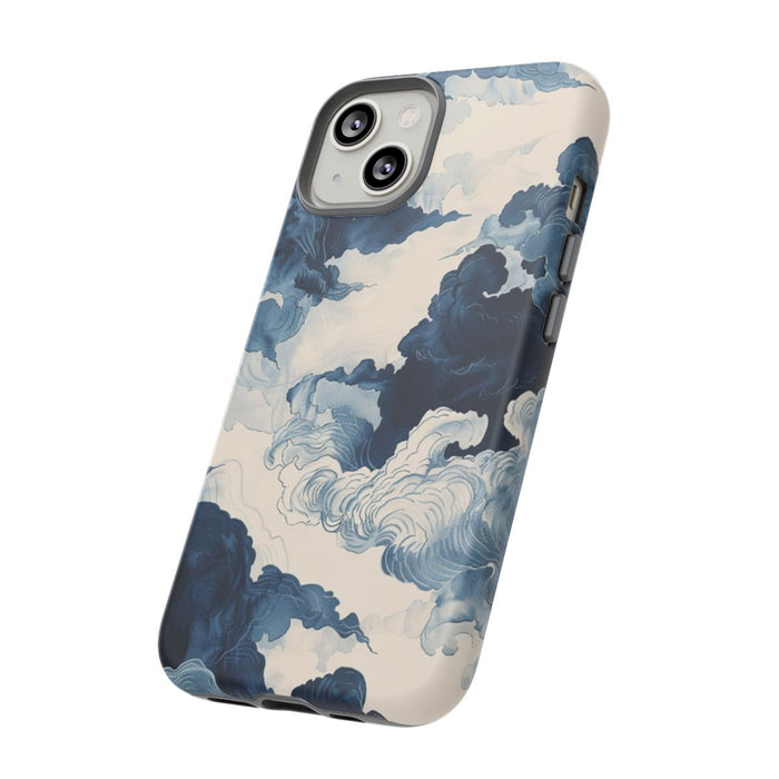 Wolken en Lucht Inktillustratie