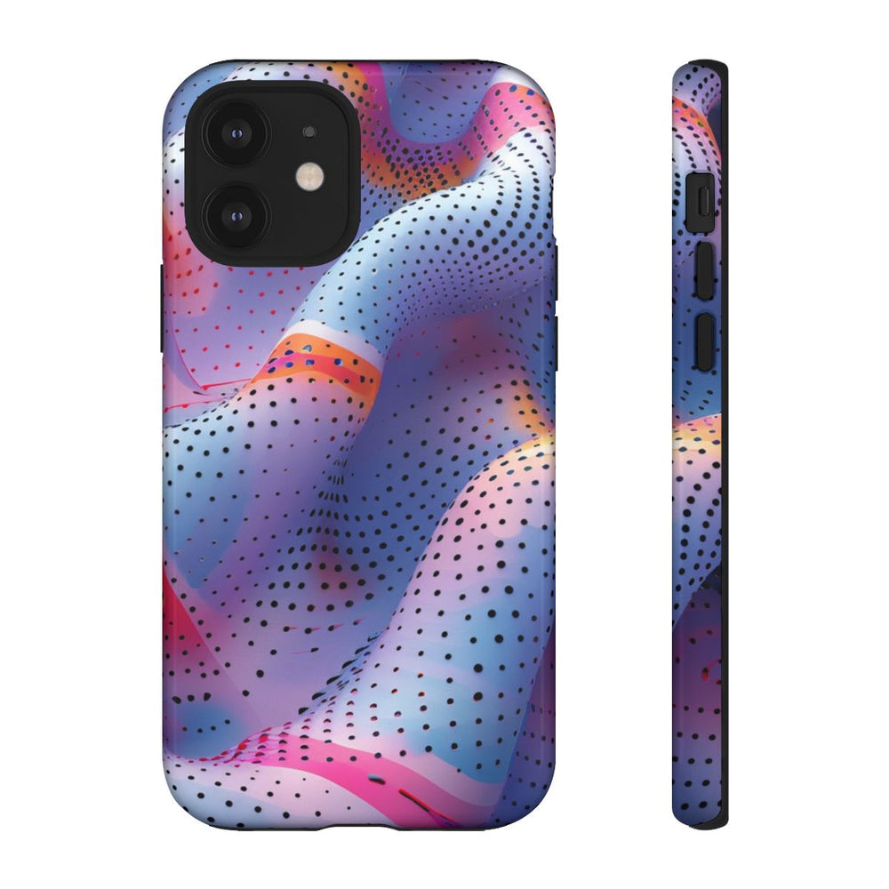 Abstracte Golvende Stippenpatroon