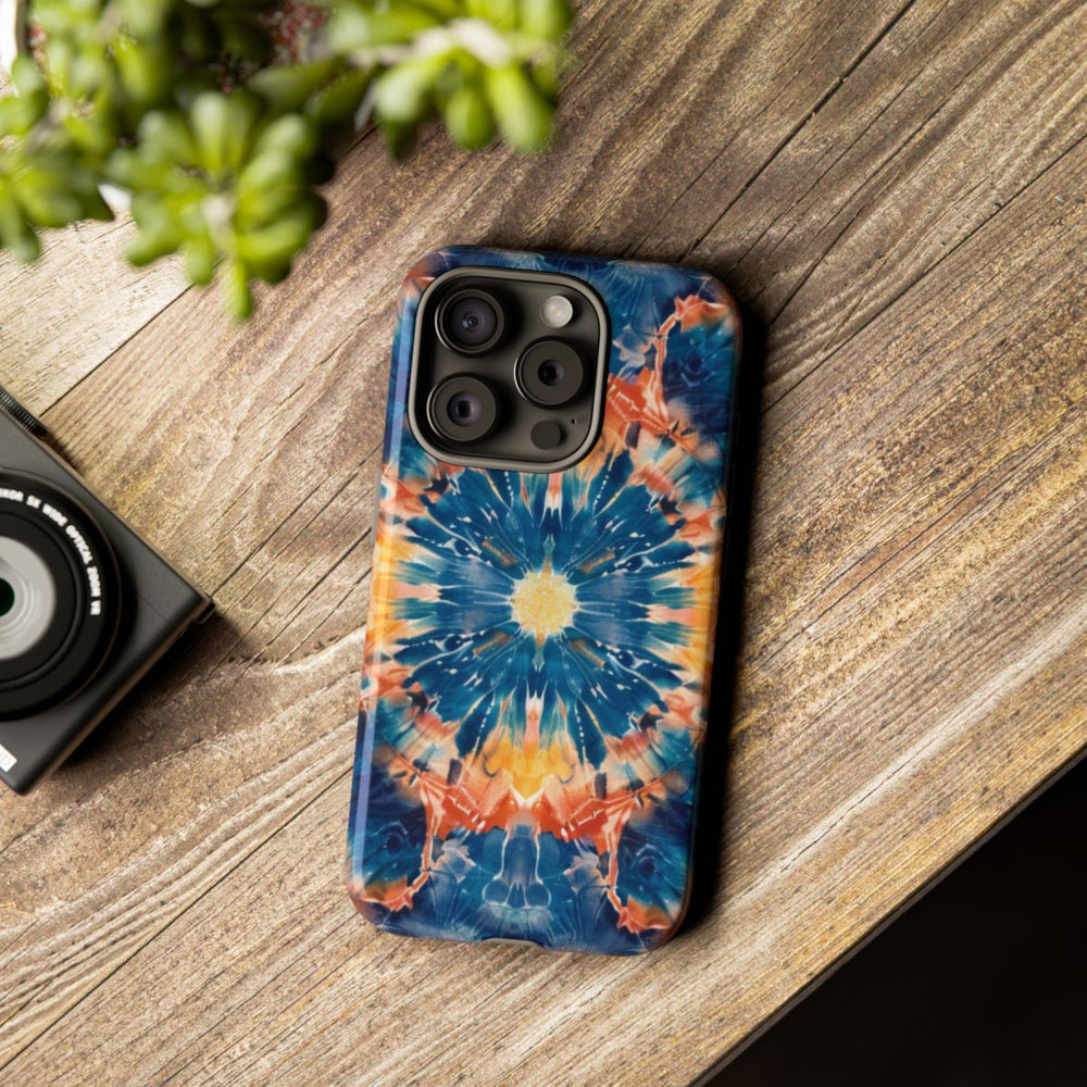 Vrolijk Tie-Dye Mandala Patroon