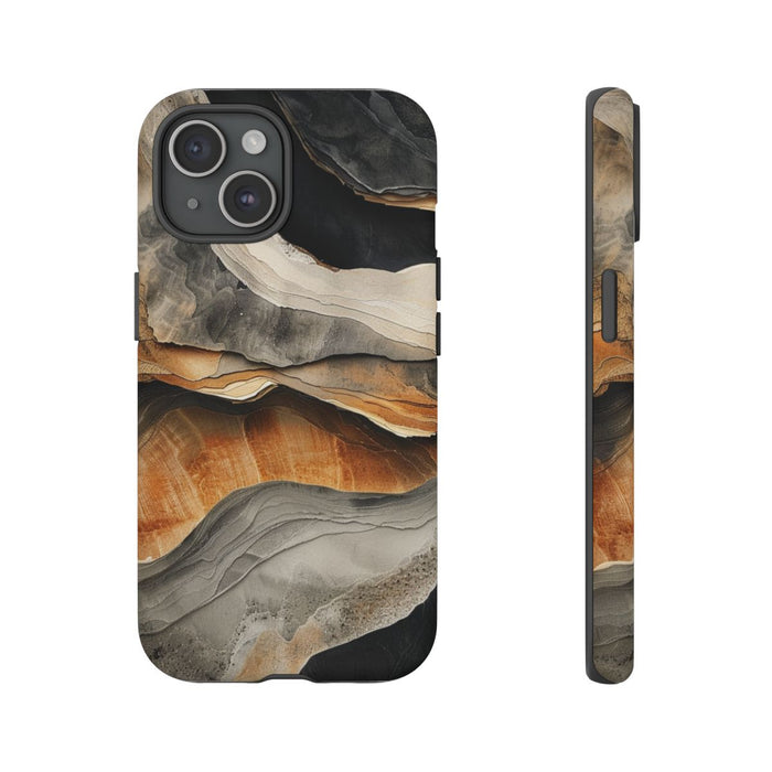 Aardse Geologische Lagen Abstract