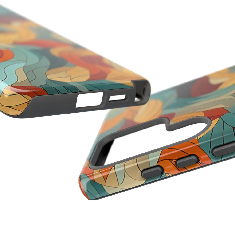 Abstract Veelkeurige Bladerenpatroon