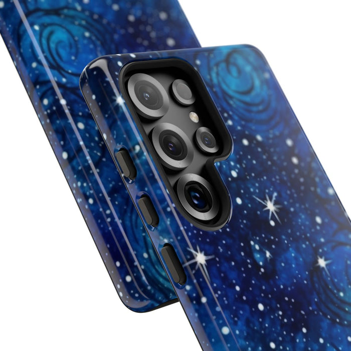 Blauw Sterrenstelsel Patroon
