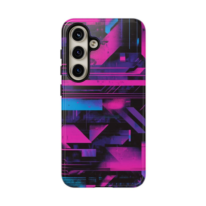 Neon Geometrisch Abstract Patroon