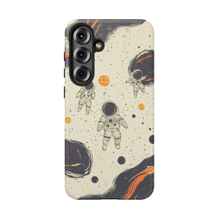 Astronauten en Kosmische Sporen Patroon