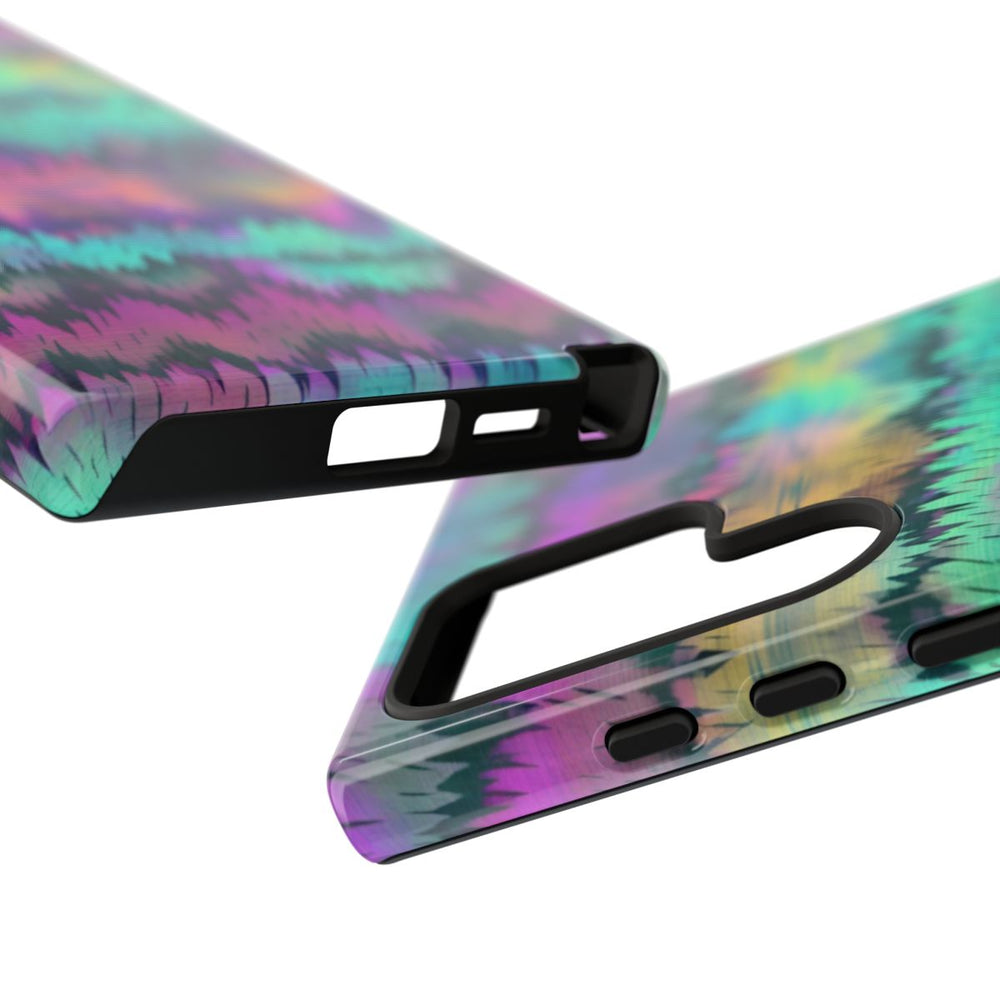 Kleurrijk Glitch Patroon Abstract Design