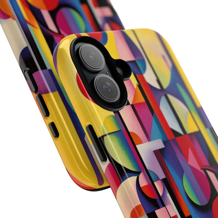 Abstracte Geometrische Vormen met Heldere Kleuren