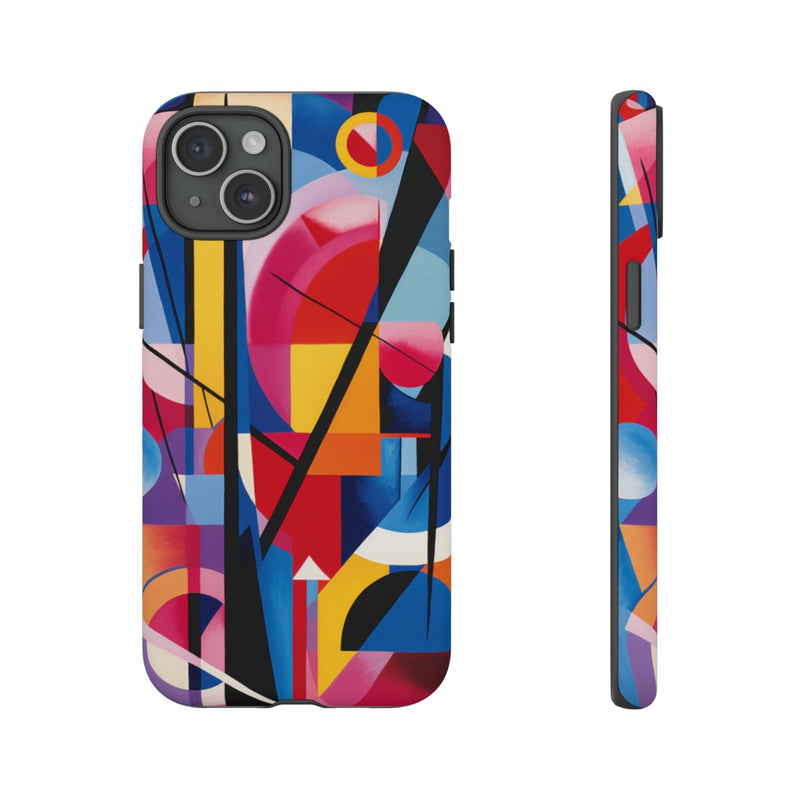 Abstracte Geometrische Kleurencompositie