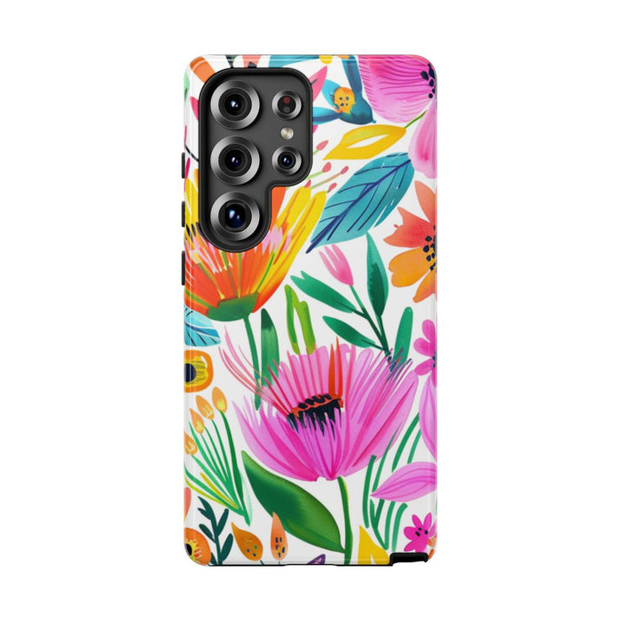 Vrolijk Waterverf Bloemenpatroon