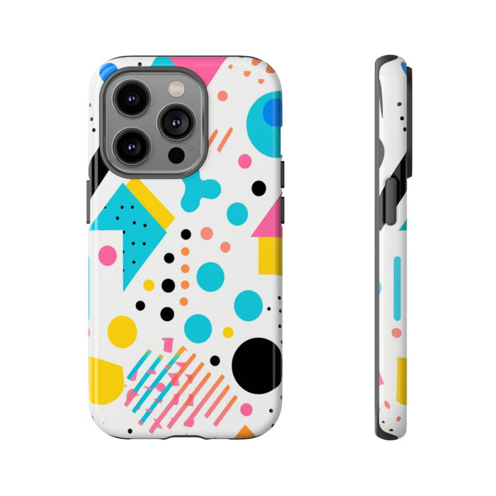 Kleurrijk Memphis Stijl Geometrisch Patroon