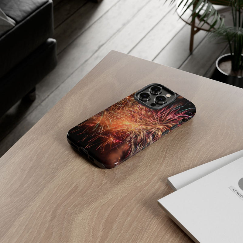 Kleurrijk Vuurwerk Spektakel