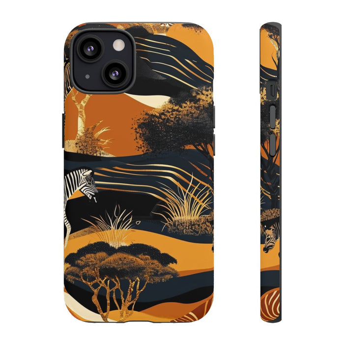 Abstract Afrikaans Savanne Zebra Patroon