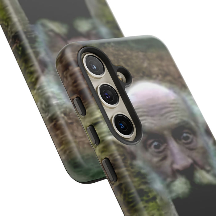 Surrealistische Reuzenhoofd-Toegang in de Natuur
