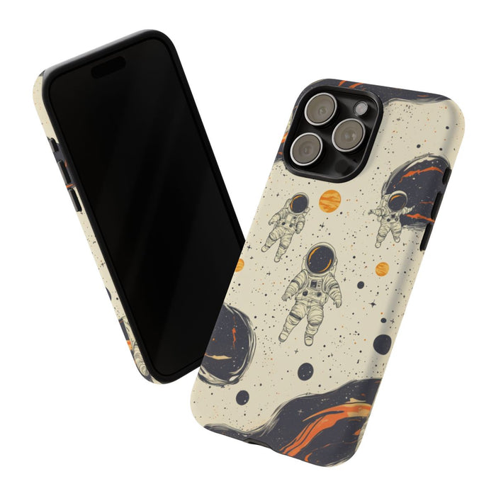 Astronauten en Ruimtefiguren Patroon