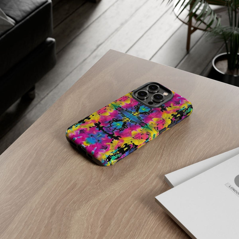 Levendig Abstract Patroon met Kleurrijke Mozaïek