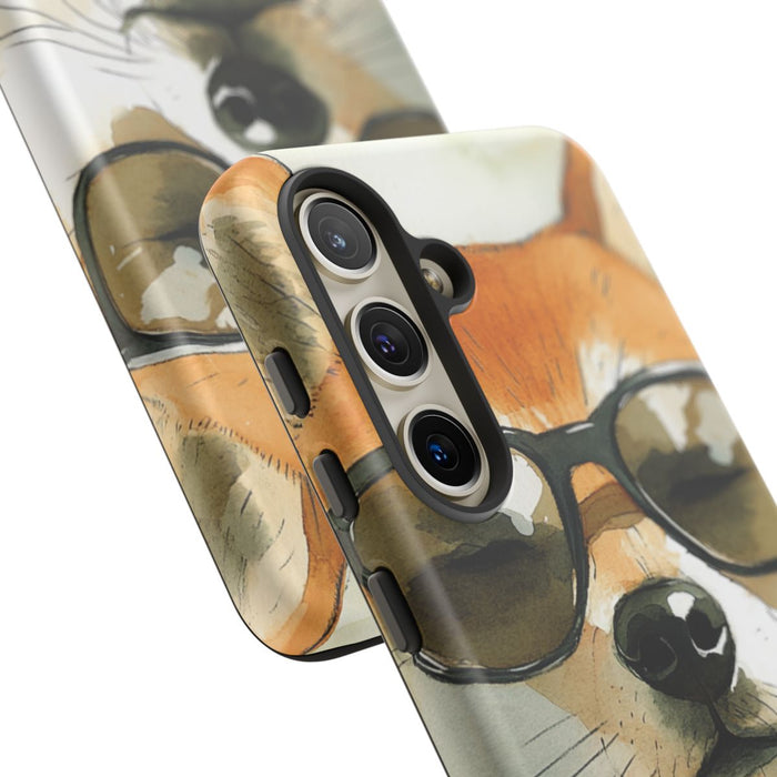 Stoere Shiba Inu met Zonnebril