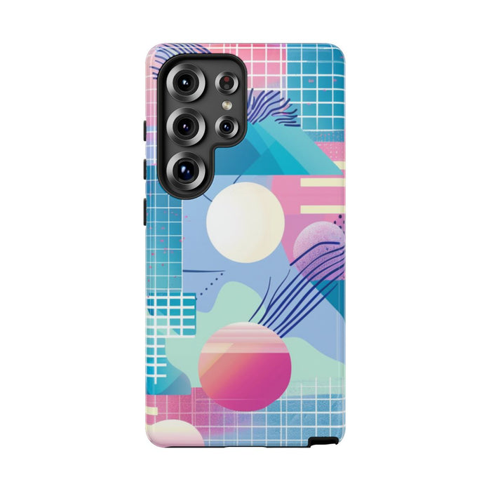 Abstract Geometrisch Patroon in Pasteltinten