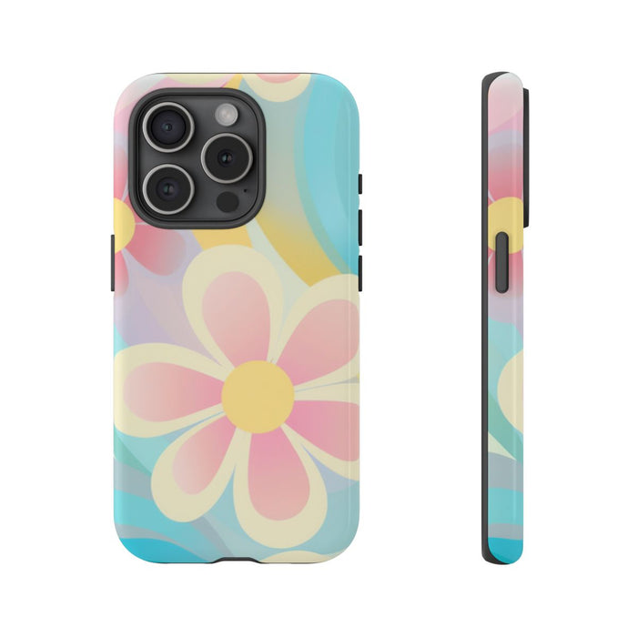 Pastel Groovy Bloemenpatroon